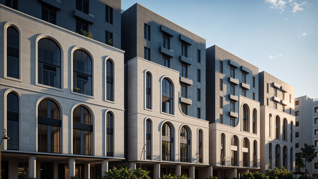 التصميم الخارجي لمشروع إيليت وايت الصفا – Elite Houses